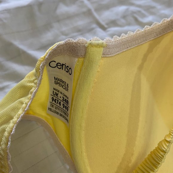 π¦π¦π¦ CERISO MARKS SPENCER WOMENS UNDERWIRE BRA SIZE UK 34B US 34A π¦π¦π¦ - Picture 3 of 3